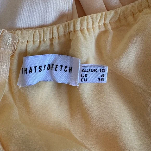 Gold Halter Dress - Picture 5 of 5